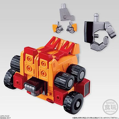 Yuusha Ou GaoGaiGar - Goldymarg - Super Mini-Pla - Bandai Shokugan - Candy Toy (Bandai)ㅤ – Bandai As Manufacturer – ActionFigureBrasil — ambientada