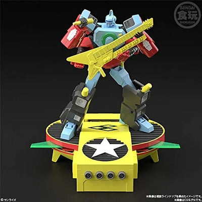 Yuusha Ou GaoGaiGar - Mic Sounders XIII - Bandai Shokugan - Candy Toy - Super Mini-Pla (Bandai)ㅤ – Bandai As Manufacturer – ActionFigureBrasil — ângulo diferente