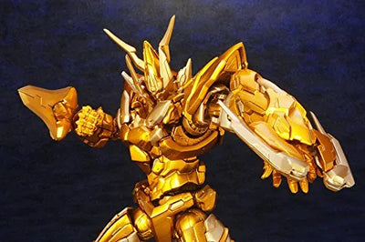 Yuusha Raideen - EX Gokin PLUS+ - GODBIRD Unit - GOLD Ver. (Fewture)ㅤ – Fewture As Manufacturer – ActionFigure Brasil — com base expositora