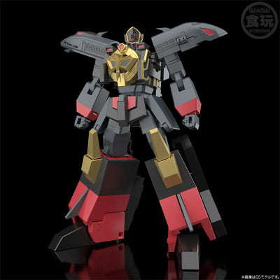 Yuusha Tokkyuu Might Gaine - Black Might Gaine - Bandai Shokugan - Candy Toy - SMP (Bandai) [Shop Exclusive]ㅤ – Bandai – ActionFigureBrasil — ângulo diferente