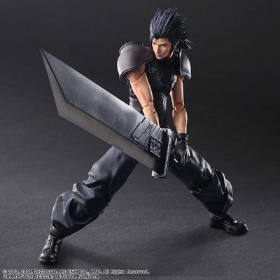 Zack Fair SOLDIER 1st Class – Square Enix – ActionFigure Brasil — ângulo diferente