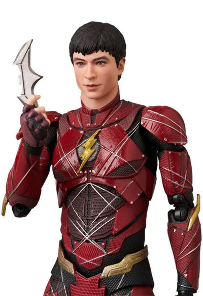 Zack Snyder's Justice League - Barry Allen - Flash - Mafex (No.243) - Zack Snyder's Justice League Ver. (Medicom Toy)ㅤ – Medicom Toy – ActionFigureBrasil — acessórios