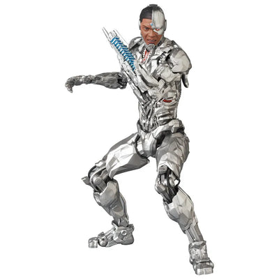 Zack Snyder's Justice League - Cyborg - Mafex No.180 - Zack Snyder’s Justice League Ver. (Medicom Toy)ㅤ – Medicom Toy – ActionFigureBrasil — embalagem