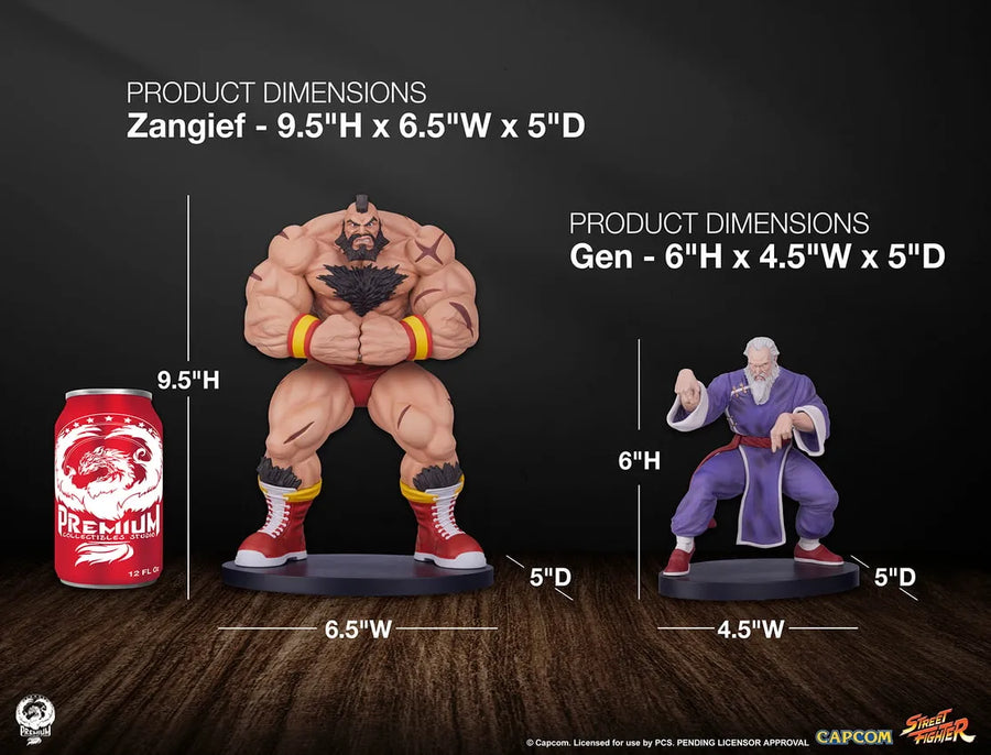 Zangief & Gen – PCS – ActionFigure Brasil