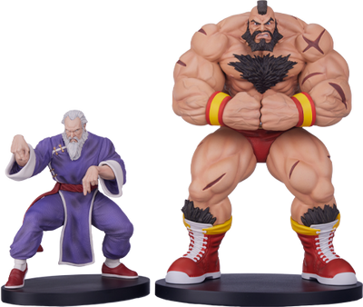 Zangief & Gen – PCS – ActionFigure Brasil — ângulo diferente