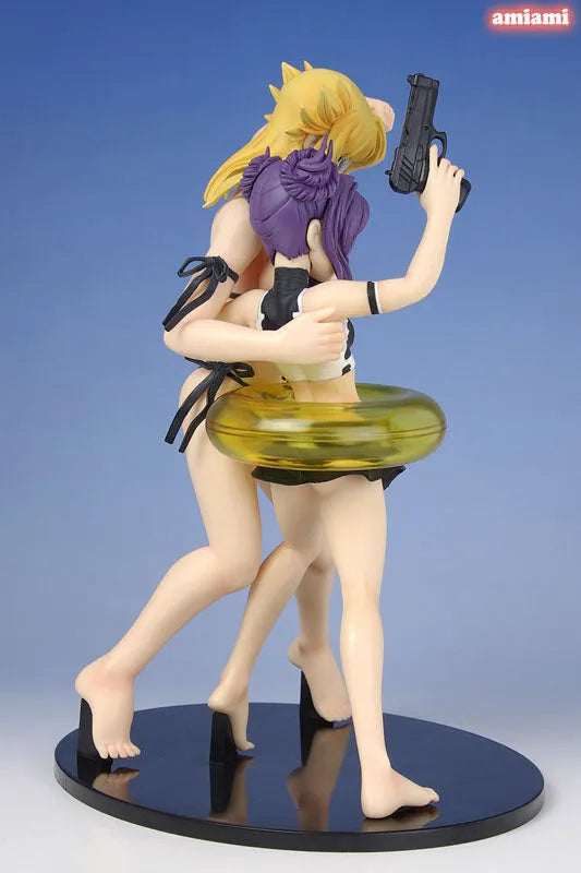 Zanma Taisei Demonbane - Aru & Leica Swimsuit ver. Complete Figureㅤ – A-Label – ActionFigure Brasil