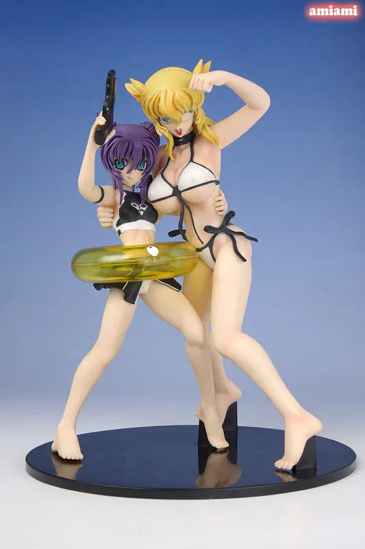 Zanma Taisei Demonbane - Aru & Leica Swimsuit ver. Complete Figureㅤ – A-Label – ActionFigure Brasil