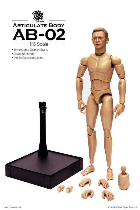 ZC WORLD: Articulate Body AB-02 Male Bodyㅤ – ZC WORLD – ActionFigure Brasil