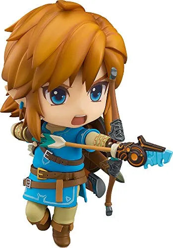 Zelda no Densetsu: Breath of the Wild - Link - Nendoroid #733 - Breath of the Wild ver.ㅤ – Good Smile Company – ActionFigure Brasil