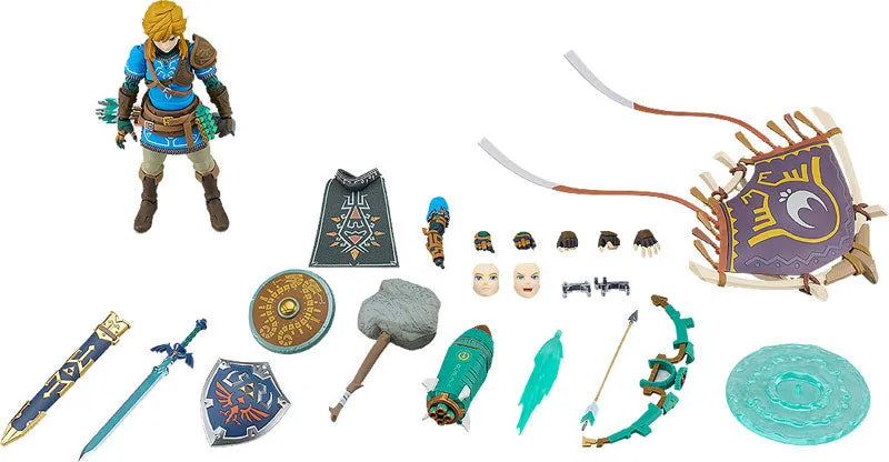 Zelda no Densetsu: Tears of the Kingdom - Link - Figma (#626-DX) - Tears of the Kingdom Ver., DX Edition - 2026 Re-release (Good Smile Company, Max Factory) [Shop Exclusive]ㅤ – Good Smile Company – ActionFigureBrasil