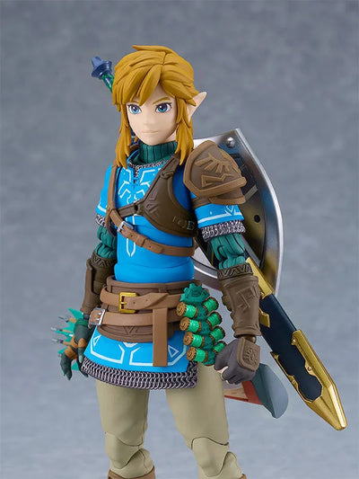 Zelda no Densetsu: Tears of the Kingdom - Link - Figma (#626-DX) - Tears of the Kingdom Ver., DX Edition - 2026 Re-release (Good Smile Company, Max Factory) [Shop Exclusive]ㅤ – Good Smile Company – ActionFigureBrasil — ângulo diferente