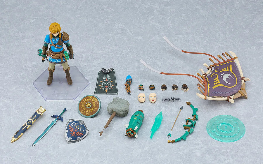 Zelda no Densetsu: Tears of the Kingdom - Link - Figma #626-DX - Tears of the Kingdom Ver., DX Edition (Good Smile Company, Max Factory) [Shop Exclusive]ㅤ – Max Factory – ActionFigureBrasil