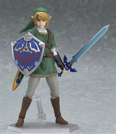Zelda no Densetsu: Twilight Princess - Link - Figma #320 - Twilight Princess ver., DX Edition - 2021 Re-release (Max Factory)ㅤ – Good Smile Company – ActionFigure Brasil — ângulo diferente