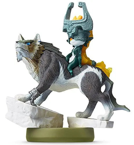 Zelda no Densetsu: Twilight Princess - Midna - Wolf Link - Amiibo (Nintendo)ㅤ – Nintendo – ActionFigure Brasil