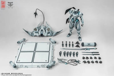 ZEN Of Collectible - Kurado Model - CD-07W - Shadow Area-Senmei - White Ghost (ZEN Of Collectible)ㅤ – ZEN Of Collectible – ActionFigureBrasil — ambientada