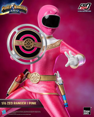 Zeo Ranger I Pink – Threezero – ActionFigure Brasil — detalhe do produto