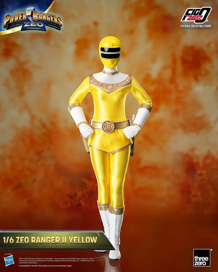 Zeo Ranger II Yellow – Threezero – ActionFigure Brasil
