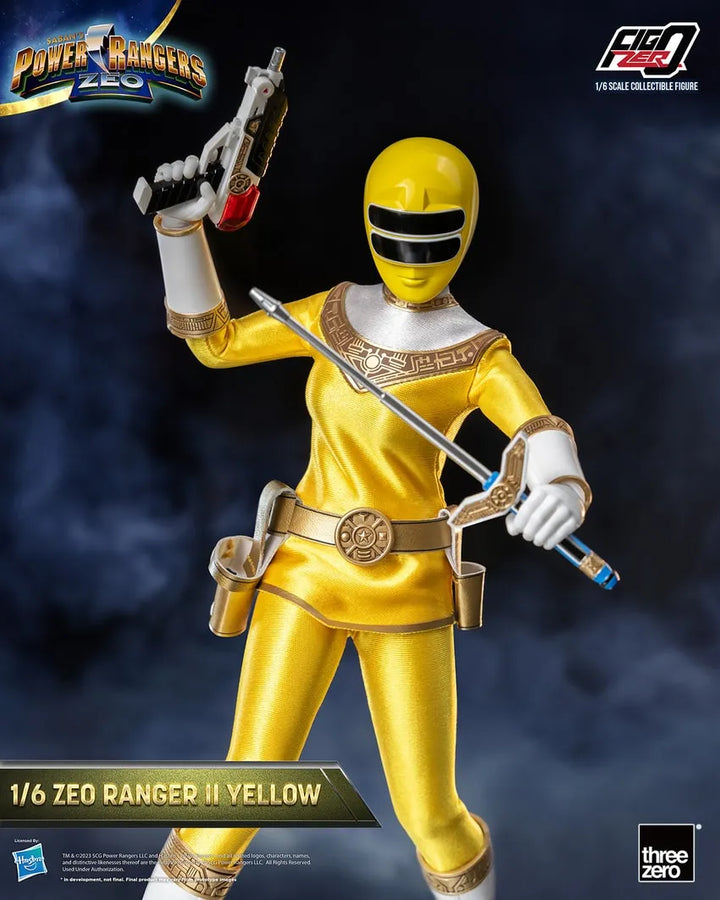 Zeo Ranger II Yellow – Threezero – ActionFigure Brasil