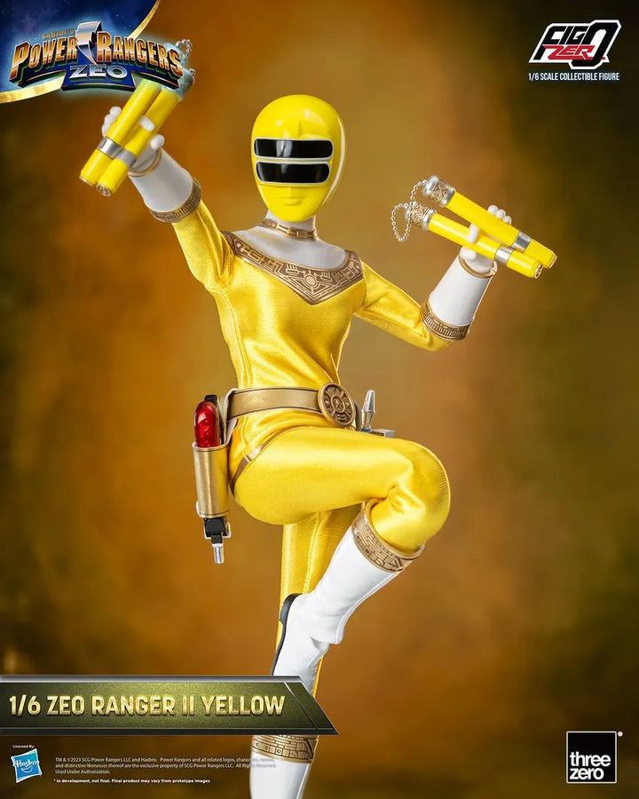 Zeo Ranger II Yellow – Threezero – ActionFigure Brasil