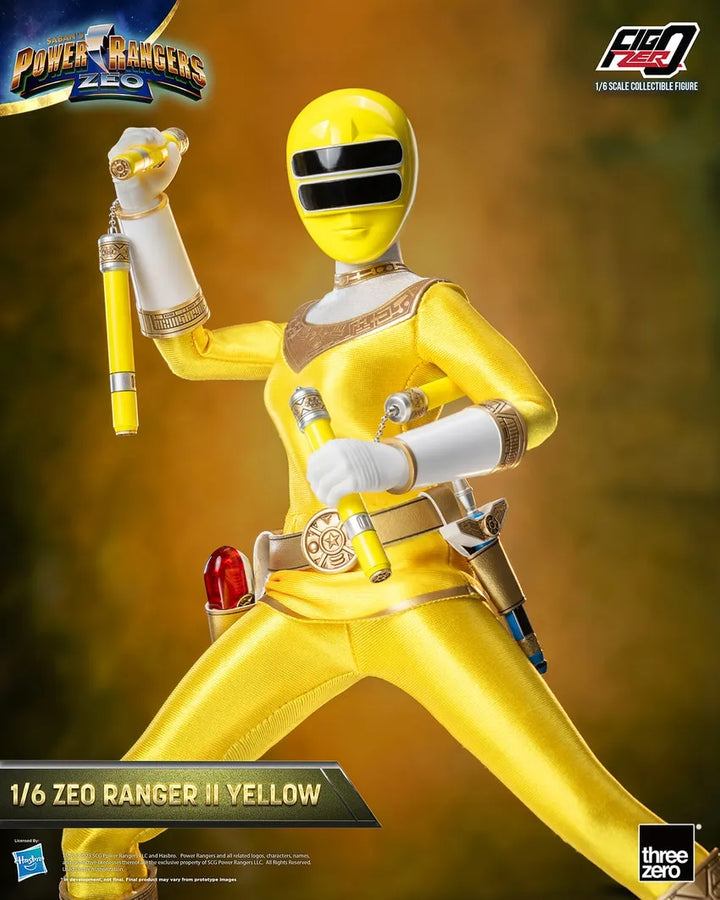 Zeo Ranger II Yellow – Threezero – ActionFigure Brasil