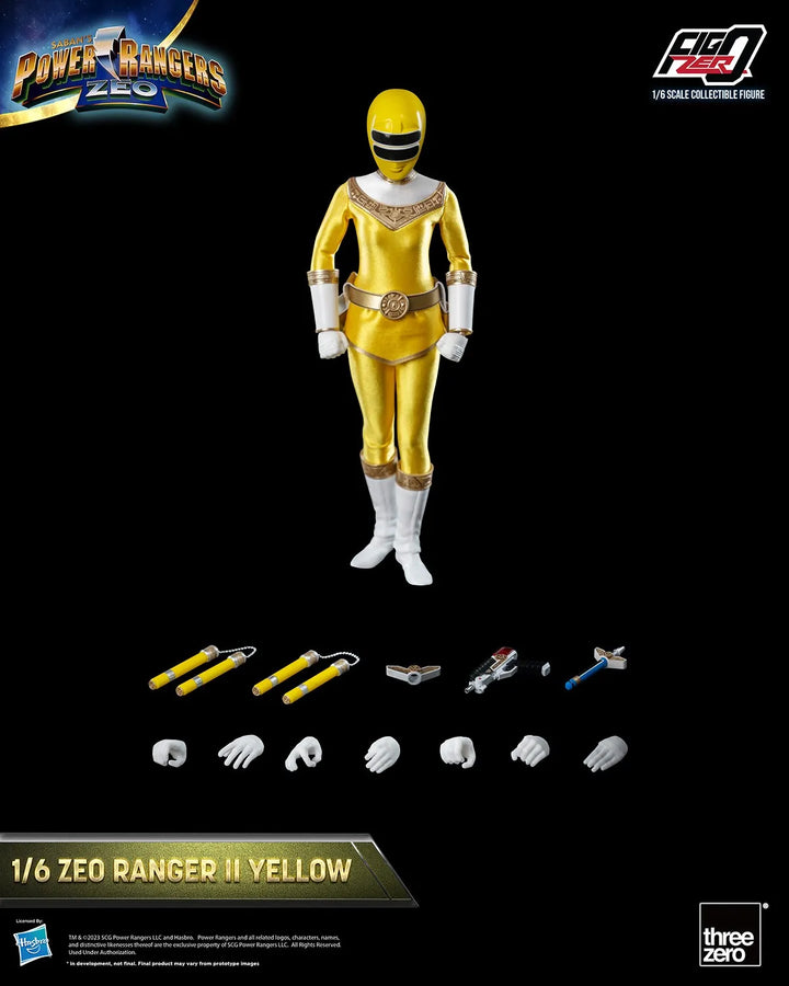 Zeo Ranger II Yellow – Threezero – ActionFigure Brasil