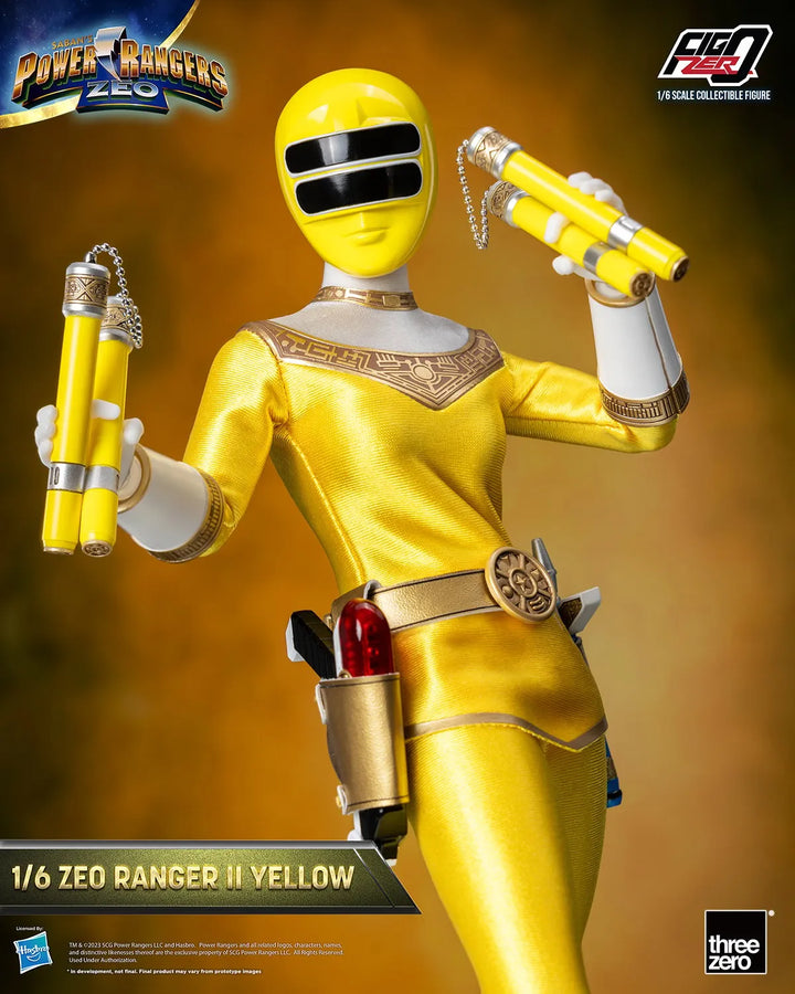 Zeo Ranger II Yellow – Threezero – ActionFigure Brasil