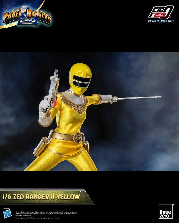 Zeo Ranger II Yellow – Threezero – ActionFigure Brasil