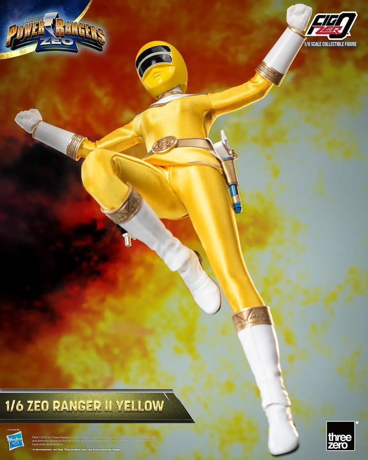 Zeo Ranger II Yellow – Threezero – ActionFigure Brasil