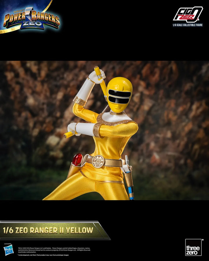 Zeo Ranger II Yellow – Threezero – ActionFigure Brasil