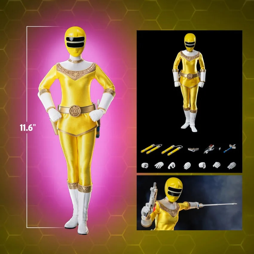 Zeo Ranger II Yellow – Threezero – ActionFigure Brasil