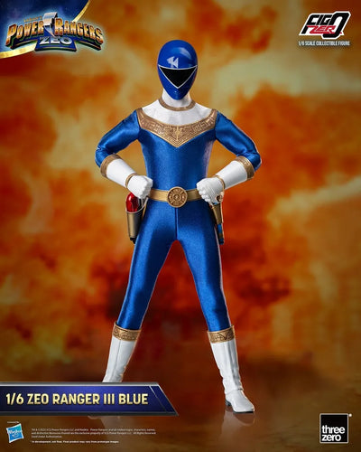 Zeo Ranger III Blue – Threezero – ActionFigure Brasil
