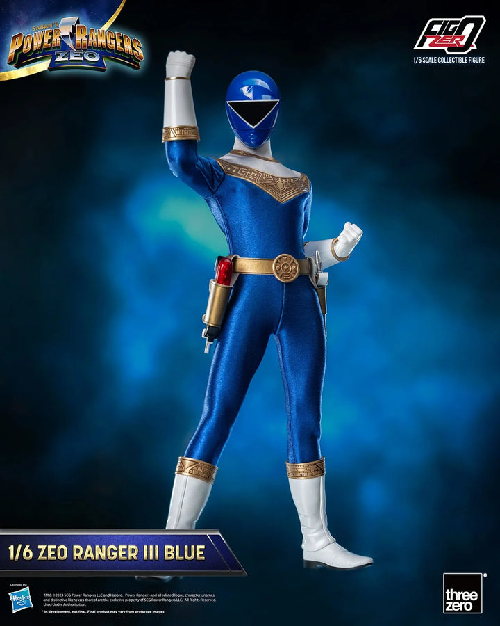 Zeo Ranger III Blue – Threezero – ActionFigure Brasil