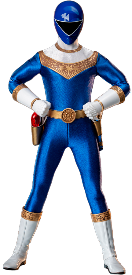 Zeo Ranger III Blue – Threezero – ActionFigure Brasil