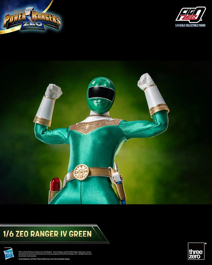 Zeo Ranger IV Green – Threezero – ActionFigure Brasil