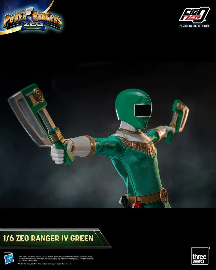 Zeo Ranger IV Green – Threezero – ActionFigure Brasil