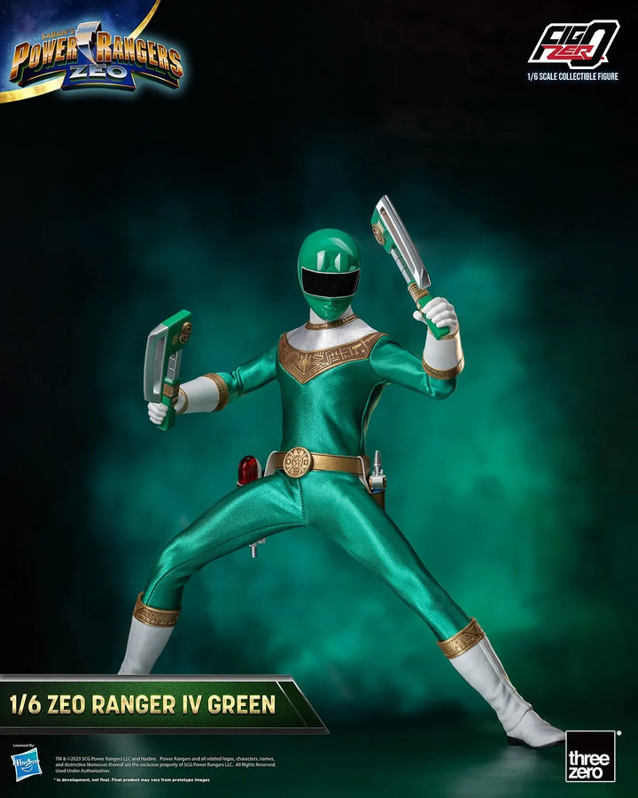 Zeo Ranger IV Green – Threezero – ActionFigure Brasil
