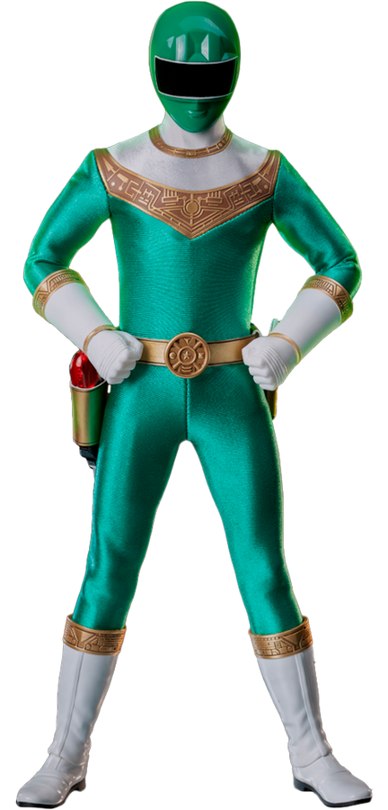 Zeo Ranger IV Green – Threezero – ActionFigure Brasil