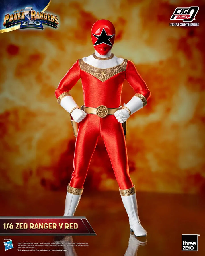 Zeo Ranger V Red – Threezero – ActionFigure Brasil