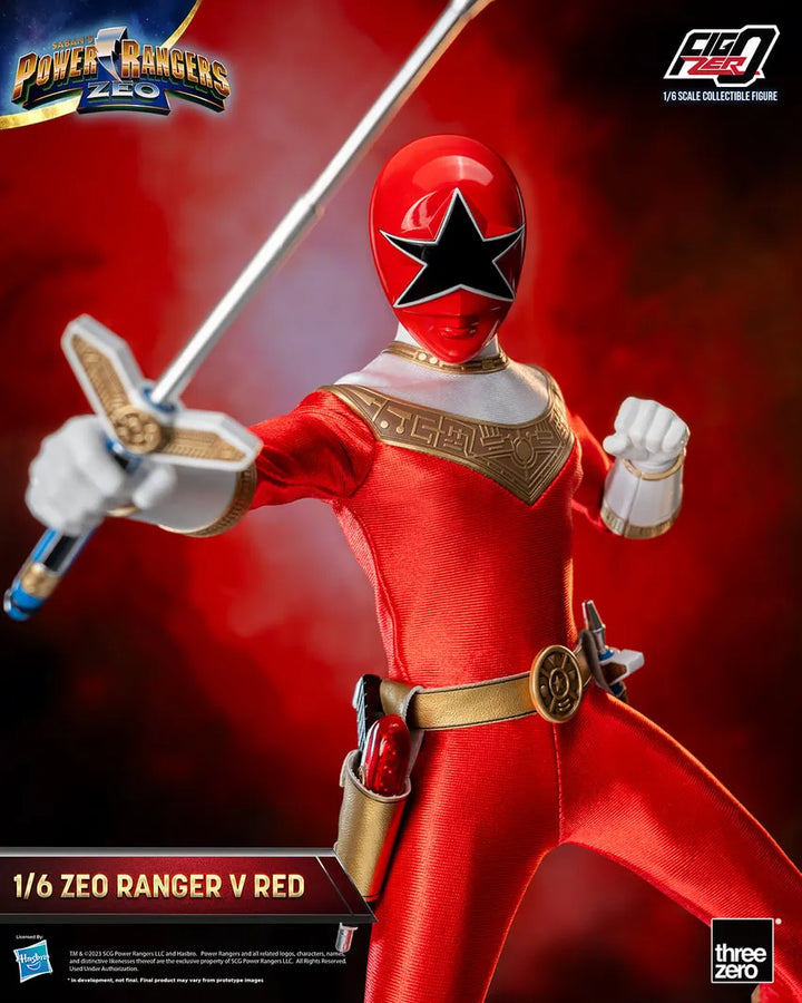 Zeo Ranger V Red – Threezero – ActionFigure Brasil