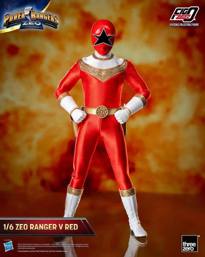 Zeo Ranger V Red – Threezero – ActionFigure Brasil