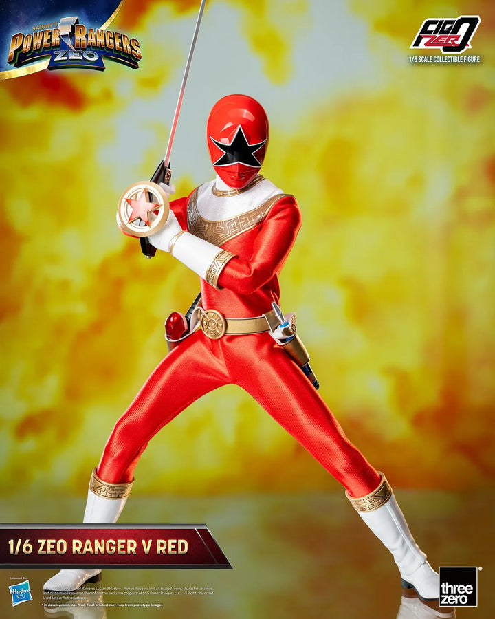 Zeo Ranger V Red – Threezero – ActionFigure Brasil