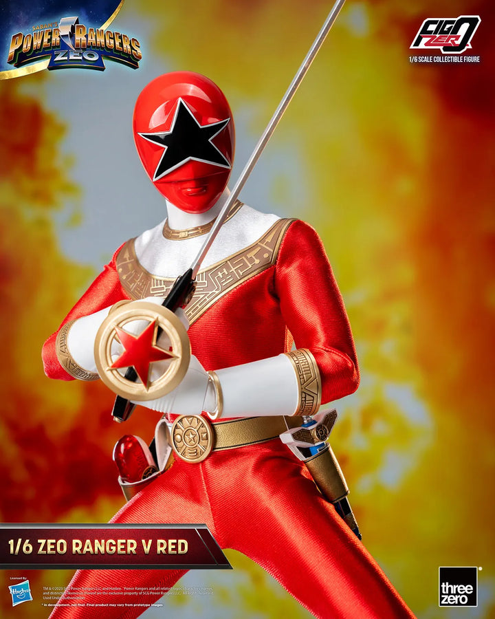 Zeo Ranger V Red – Threezero – ActionFigure Brasil