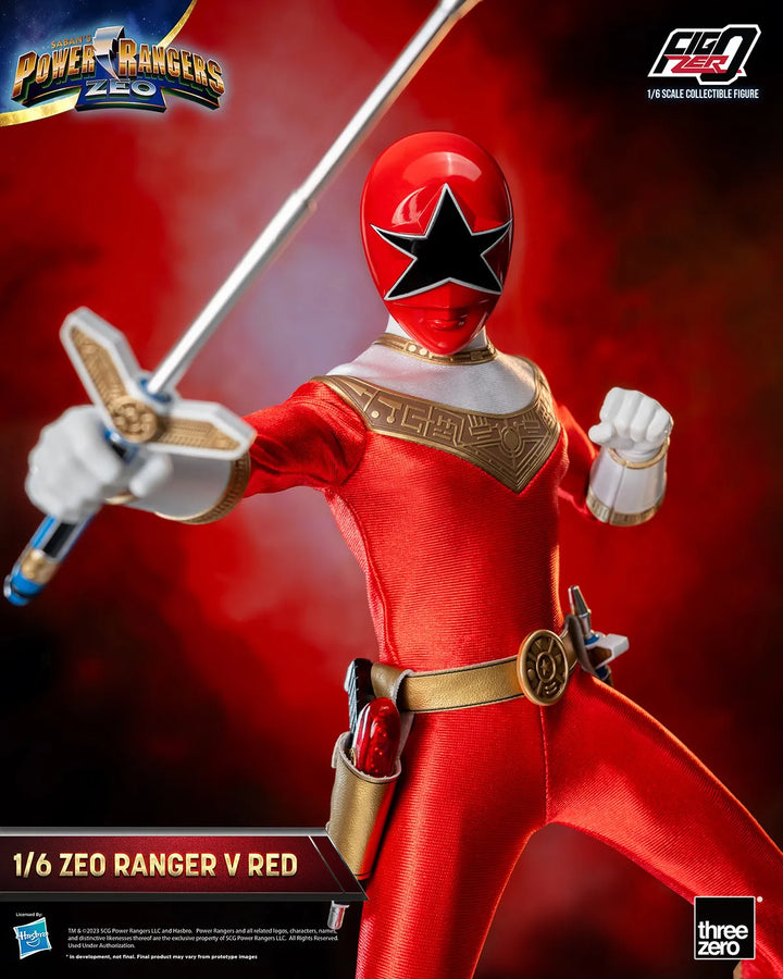 Zeo Ranger V Red – Threezero – ActionFigure Brasil