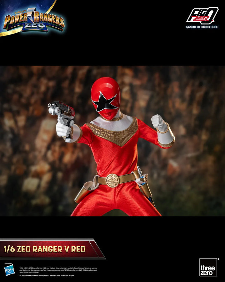Zeo Ranger V Red – Threezero – ActionFigure Brasil