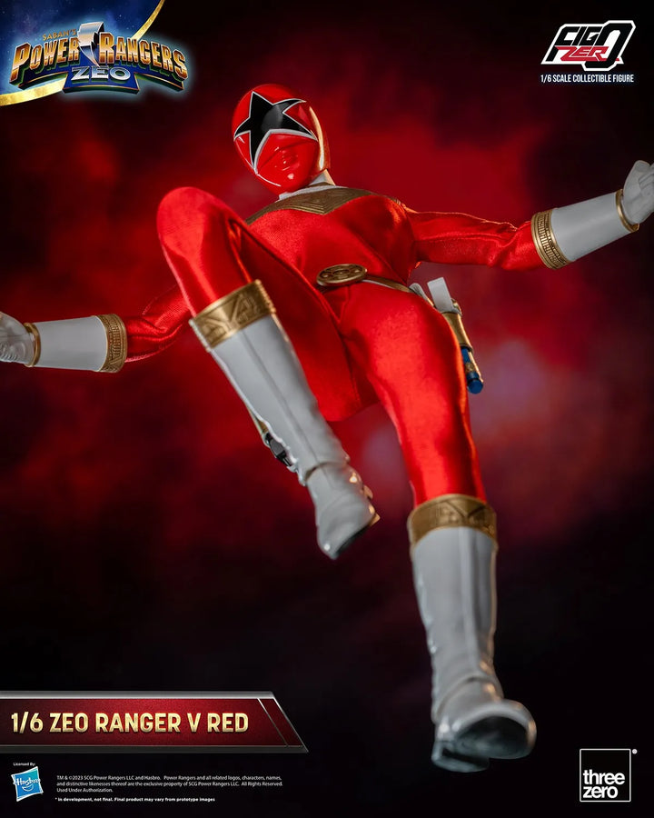 Zeo Ranger V Red – Threezero – ActionFigure Brasil