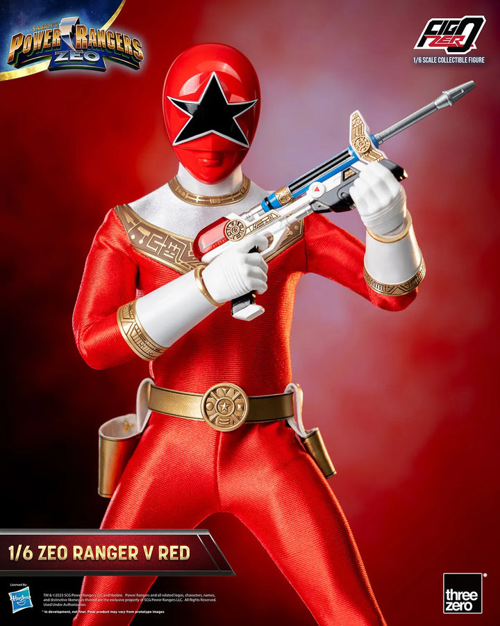 Zeo Ranger V Red – Threezero – ActionFigure Brasil