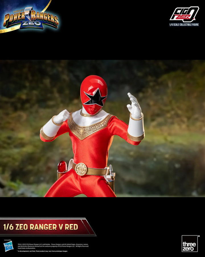 Zeo Ranger V Red – Threezero – ActionFigure Brasil