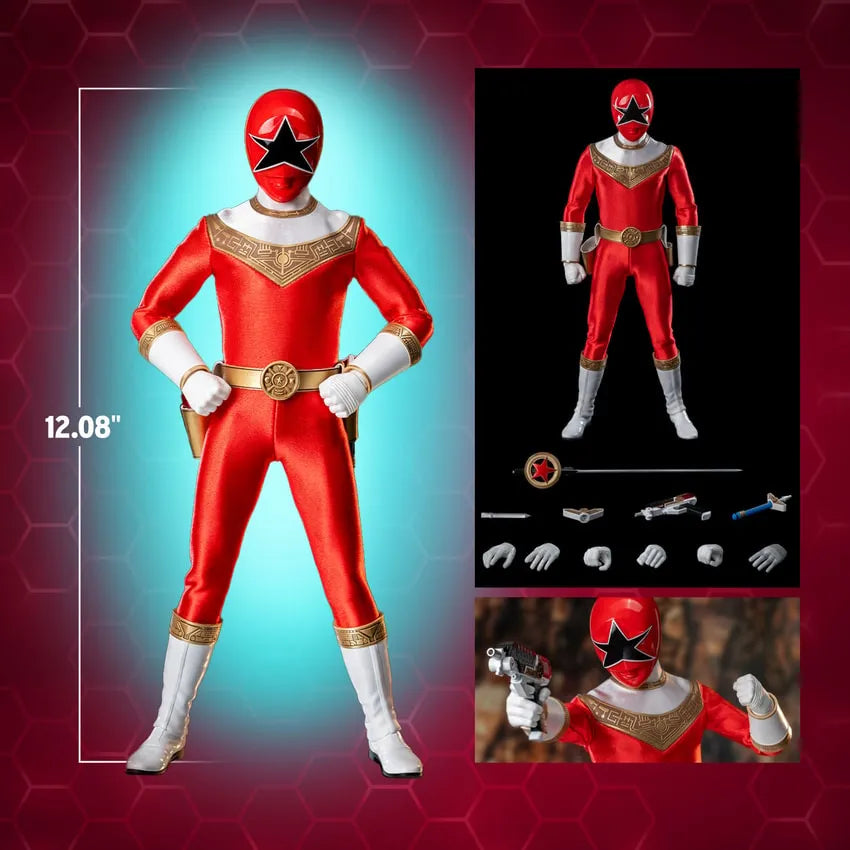 Zeo Ranger V Red – Threezero – ActionFigure Brasil