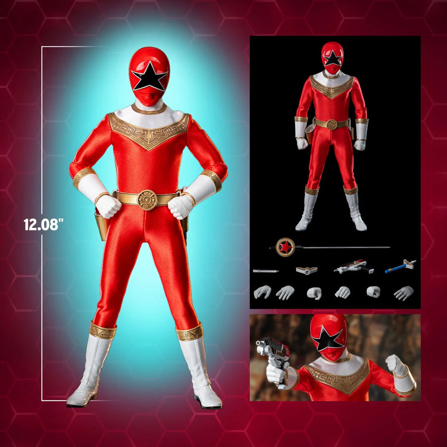 Zeo Ranger V Red – Threezero – ActionFigure Brasil