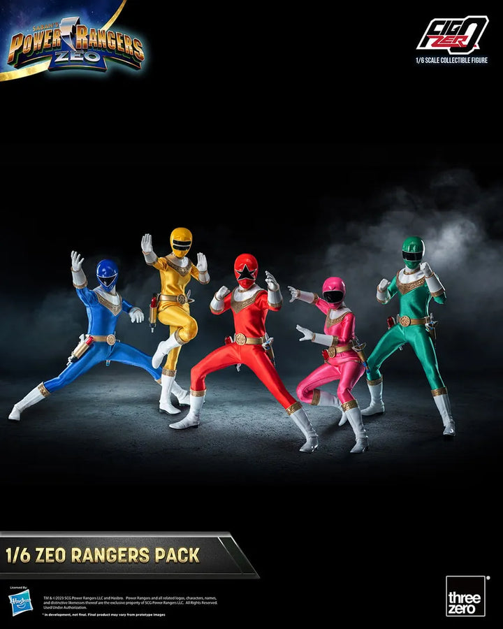 Zeo Rangers Pack – Threezero – ActionFigure Brasil
